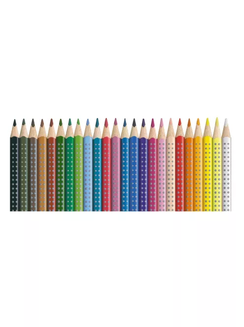 Színes ceruza készlet háromszögletű GRIP Faber-Castell  24klf. szín
