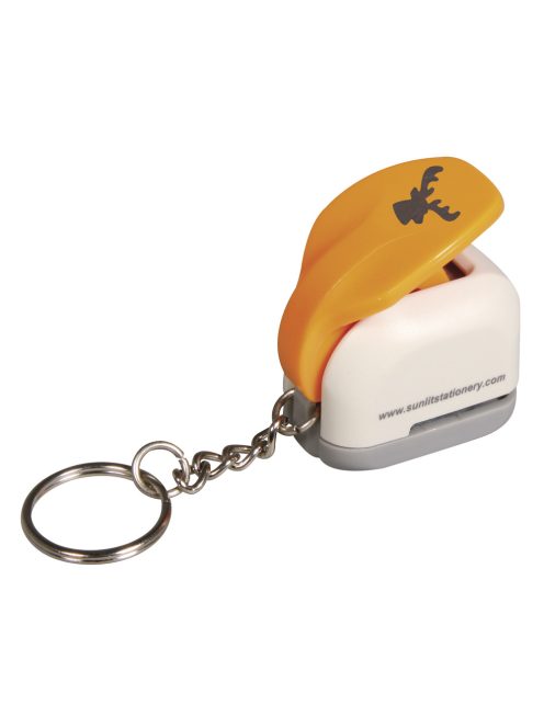 Mini mintalyukasztó jávorszarvaskopf, 0,95cm átm.,(3/8) kulcstartóval