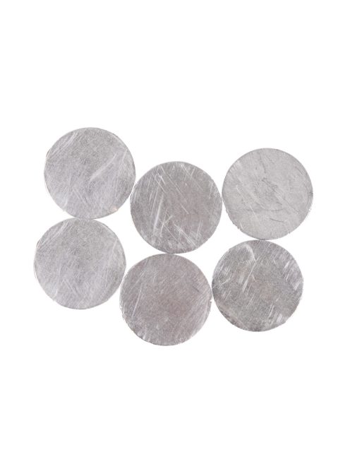 Öntapadó mágnes, 15mm átm.,6 db