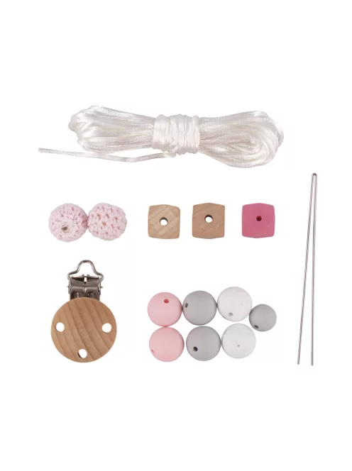 Barkácscsomag: cumilánc, rózsaszín, 15 darabos