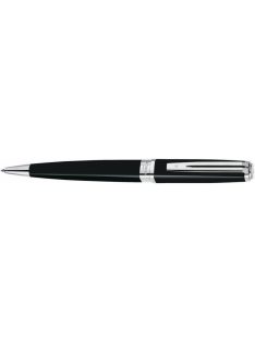   WATERMAN EXCEPTION SLIM GOLYÓSTOLL LAKK FEKETE, EZÜST KLIPSZ S0637040