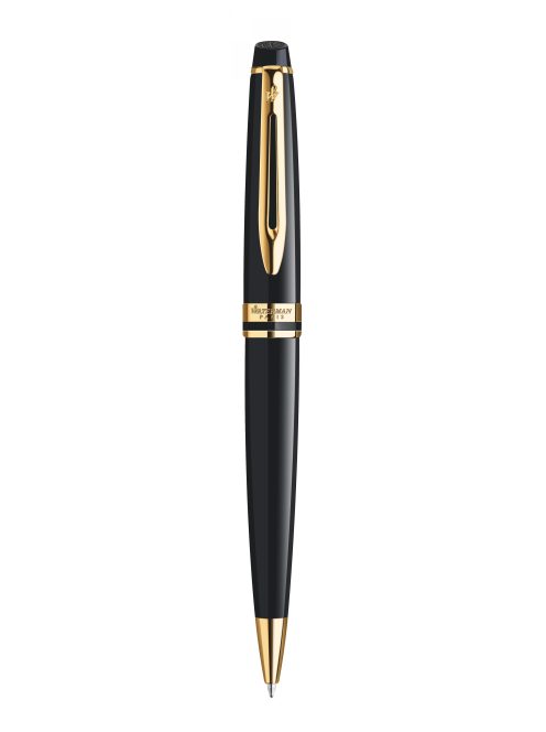 WATERMAN EXPERT III. GOLYÓSTOLL LAKK FEKETE, ARANY KLIPSZ S0951700