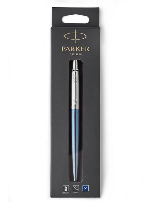 PARKER ROYAL JOTTER GOLYÓSTOLL WATERLOO KÉK, EZÜST KLIPSZ BL 1953245