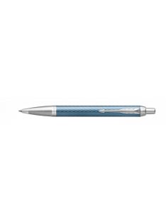   PARKER ROYAL IM PREMIUM GOLYÓSTOLL KÉKES-SZÜRKE CIZELLÁLT, EZÜST KLIPSZ 2143645