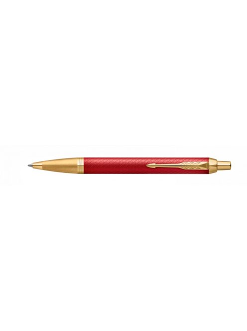 PARKER ROYAL IM PREMIUM GOLYÓSTOLL PIROS CIZELLÁLT, ARANY KLIPSZ 2143644