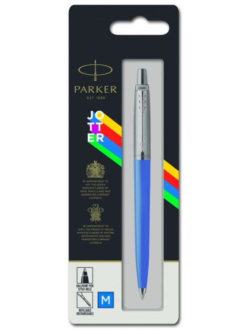 PARKER ROYAL JOTTER ORIGINALS GOLYÓSTOLL KÉK EZÜST KLIPSZ, BL 2076052