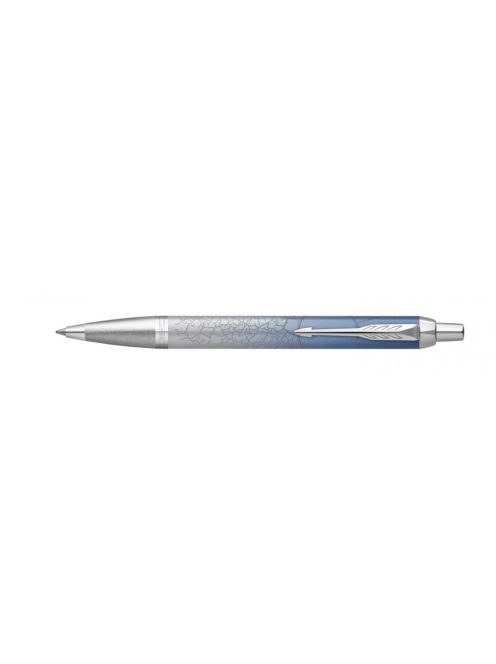 PARKER ROYAL IM PREMIUM GOLYÓSTOLL KÉK-SZÜRKE THE LAST FRONTIER POLAR CIZELLÁLT, EZÜST KLIPSZ 2153005