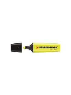   Szövegkiemelő 2-5mm, vágott hegyű, STABILO Boss original sárga