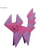 Origamipapír, 10x10 cm, 80g/m2, 100 lap