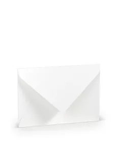   Paperado boríték B6, fehér, 125x176mm, 100g/m2, selyembéléssel