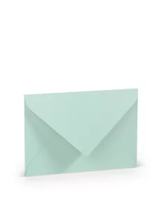   Paperado boríték B6, 174, türkiz, 125x176mm, 100g/m2, selyembéléssel