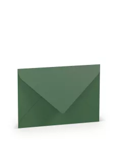  Paperado boríték B6, 97, fenyőzöld, 125x176mm, 100g/m2, selyembéléssel