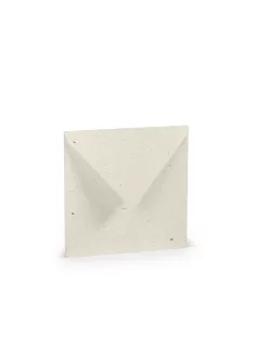   Paperado boríték négyzet alakú, 623, vanília, 164x164mm, 100g/m2, selyembéléssel