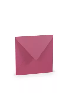   Paperado boríték négyzet alakú, 154, fukszia, 164x164mm, 100g/m2, selyembéléssel