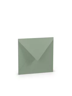   Paperado boríték négyzet alakú, 67, eukaliptusz, 164x164mm, 100g/m2, selyembéléssel