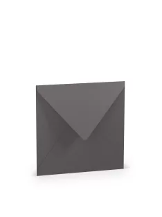   Paperado boríték négyzet alakú, 176, palaszürke, 164x164mm, 100g/m2, selyembéléssel