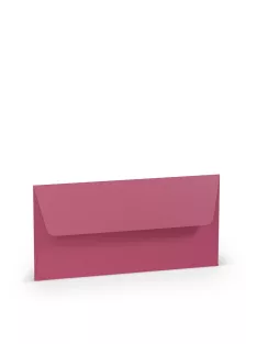   Paperado boríték DL, 154, fukszia, 110x220mm, 100g/m2, selyembéléssel