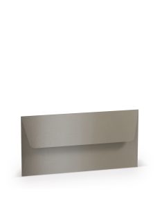   Paperado boríték DL, 411, szürkésbarna metallic, 110x220mm, 120g/m2