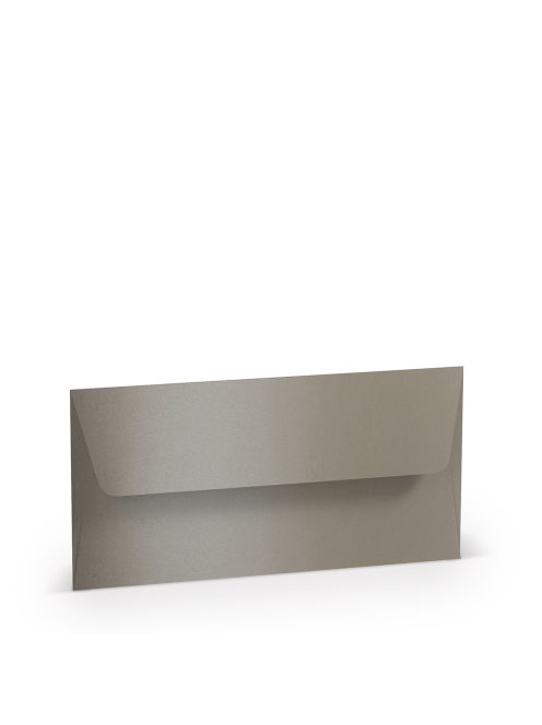 Paperado boríték DL, 411, szürkésbarna metallic, 110x220mm, 120g/m2