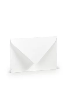   Paperado boríték C6, 09, fehér, 114x162mm, 100g/m2, selyembéléssel