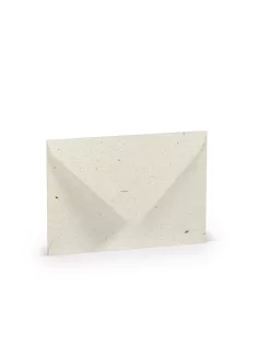   Paperado boríték C6, 623, vanília, 114x162mm, 100g/m2, selyembéléssel