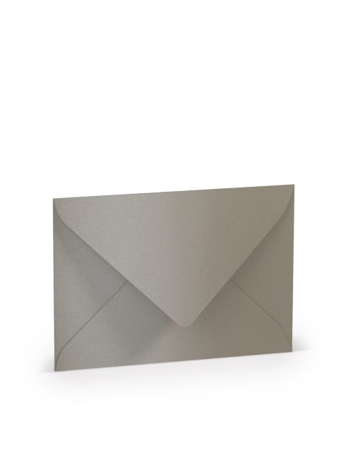 Paperado boríték C6, 411, szürkésbarna metallic, 114x162mm, 120g/m2