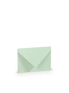   Paperado boríték C7, 65, mentazöld, 81x114mm, 100g/m2, selyembéléssel