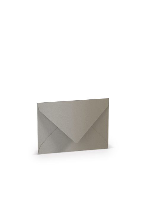 Paperado boríték C7, 411, szürkésbarna metallic, 81x114mm, 120g/m2