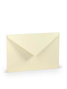   Paperado boríték C5, 08, elefántcsont, 157x225mm, 100g/m2, selyembéléssel