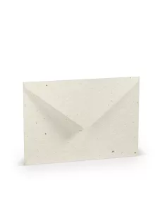   Paperado boríték C5, 623, vanília, 157x225mm, 100g/m2, selyembéléssel