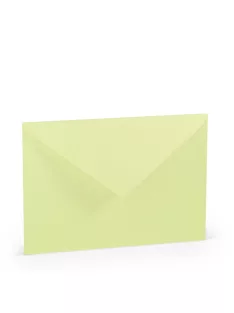   Paperado boríték C5, 52, pasztellzöld, 157x225mm, 100g/m2, selyembéléssel