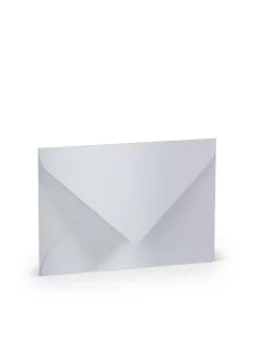   Paperado Boríték B6, 0302, fehér metallic, 125x176mm, 120g/m2, Be