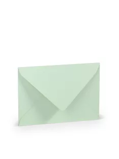   Paperado Boríték C6, 065, mentazöld, 114x162mm, 100g/m2, m. SF, 