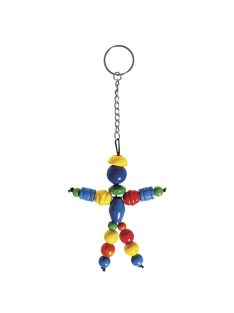 Barkácskészlet: kulcstartó, 18tlg. 18 cm, fababa Max