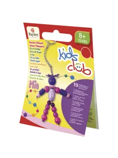 Barkácskészlet: kulcstartó, 17tlg. 18 cm, fababa Mia