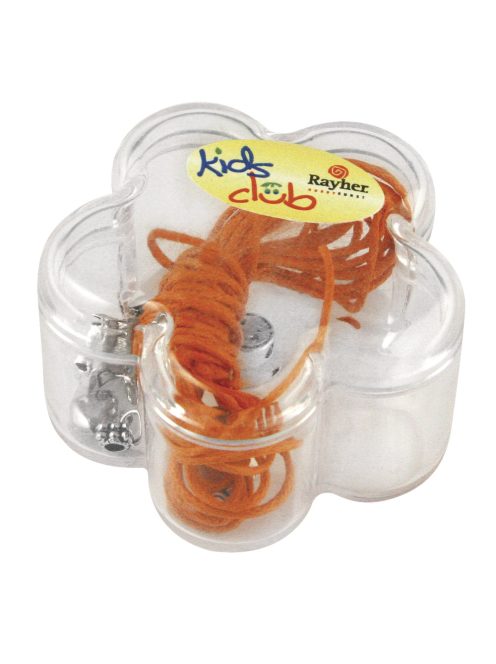 Rockstars-készlet barátságkarkötő,narancssárga, 9 darabos