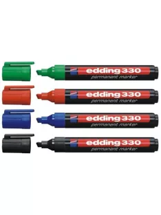 Alkoholos marker 1-5mm, vágott Edding 330 zöld