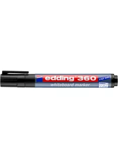 Táblamarker 1,5-3mm, kerek Edding 360 fekete