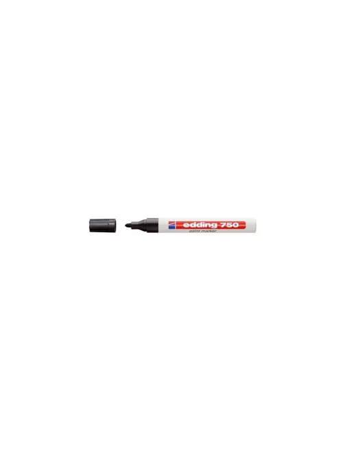 Lakkmarker 2-4mm, kerek Edding 750 fekete