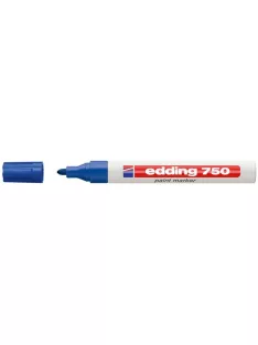 Lakkmarker 2-4mm, kerek Edding 750 kék
