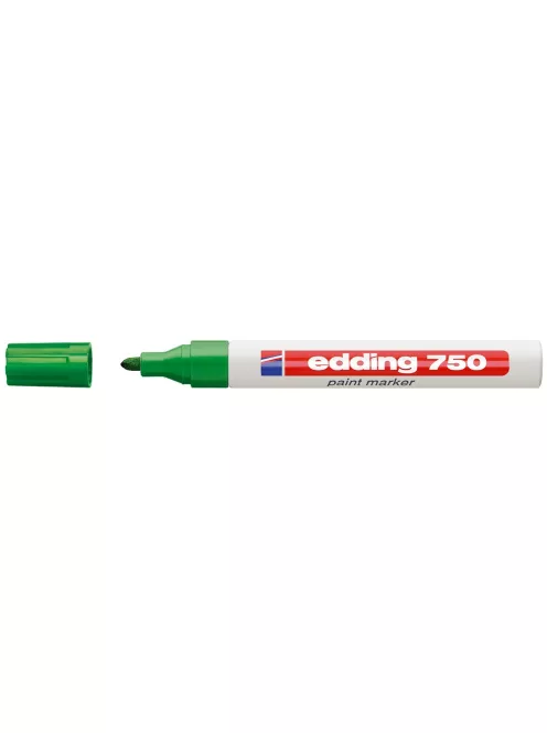 Lakkmarker 2-4mm, kerek Edding 750 zöld