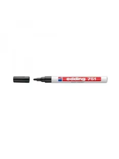 Lakkmarker 1-2mm, kerek Edding 751 fekete