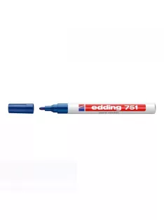 Lakkmarker 1-2mm, kerek Edding 751 kék