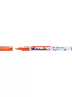 Lakkmarker 1-2mm, kerek Edding 751 narancs
