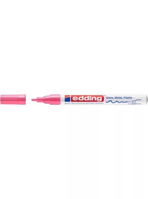 Lakkmarker 1-2mm, kerek Edding 751 rózsa