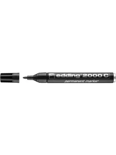 Alkoholos marker 1,5-3mm, kerek hegyű, Edding 2000 fekete