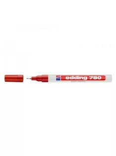 Lakkmarker 0,8mm, kerek Edding 780 piros