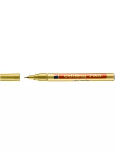 Lakkmarker 0,8mm, kerek Edding 780 arany