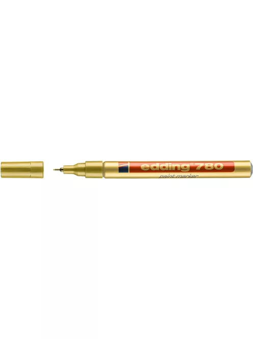 Lakkmarker 0,8mm, kerek Edding 780 arany