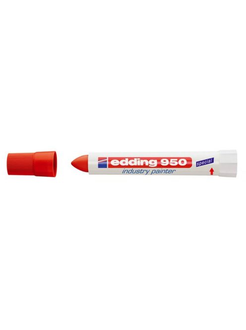 Alkoholos jelölő marker 10mm, kúpos Edding 950 piros 
